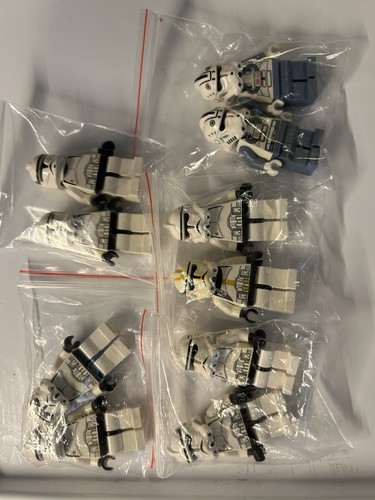 LEGO Star Wars Classic Clone Trooper Lot