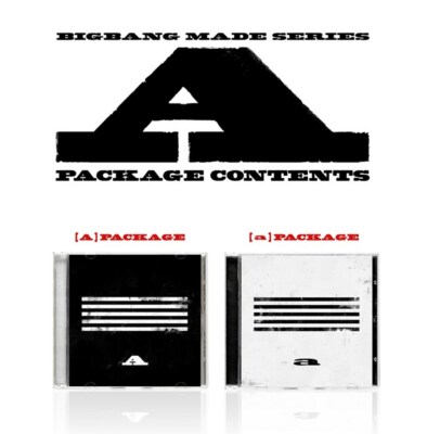 K-POP BIGBANG MADE SERIES [a] Random Cover CD+Booklet+Puzzle