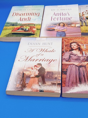 Heartsong Presents Christian Romance Fiction Paperback Novel Lot of 7 Books. - Imagen 6 de 12