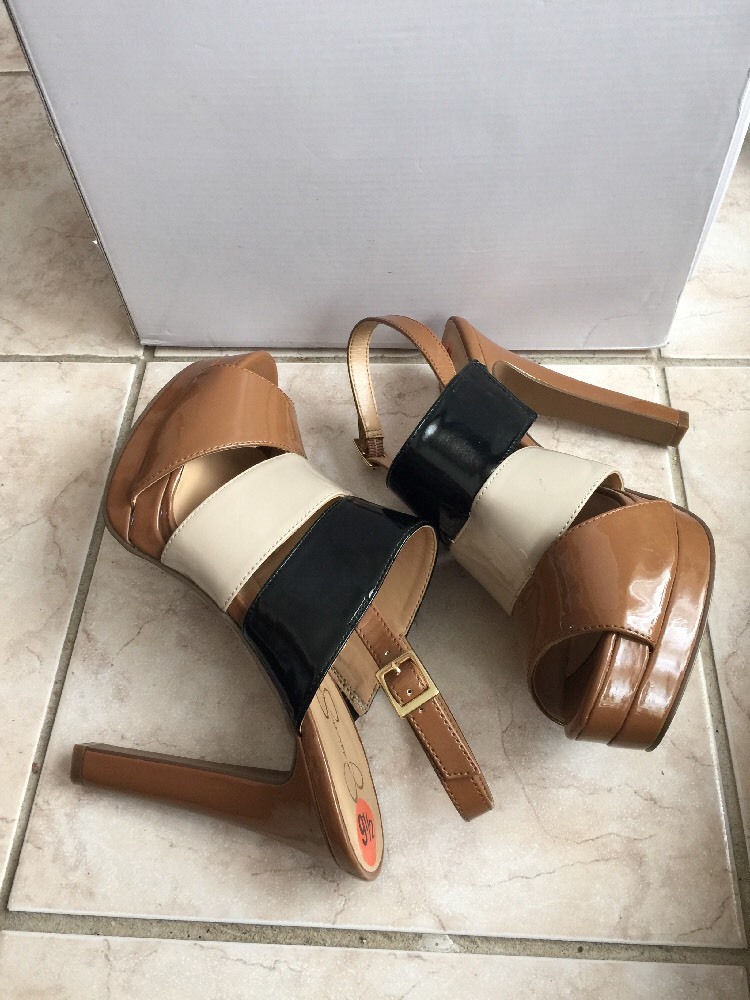 Jessica Simpson Brown Strapy Strapy Strapy Heels 9.5 cace42 Jessica Simpson Brown Strapy Strapy Strapy Heels 9.5 cace42