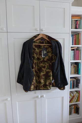 Needles W.U. Piping Fleece Jacket Butterfly Camo Print, size Large - BNWT, £340 - Picture 7 of 12