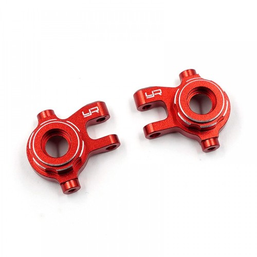 Yeah Racing TR4M-014RD Aluminum Steering Knuckle (2pcs) Red for Traxxas TRX-4M - Picture 1 of 3