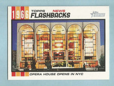 2015 Topps Heritage Baseball 1966 NEWS FLASHBACKS Metropolitan Opera House NF-4