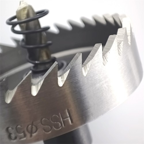 HSS Lochsägen Lochbohrer für Metallbohrer Kronenbohrer Ø 12 mm - 80 mm - Picture 6 of 7