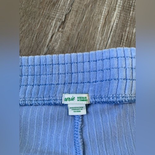 Pantalones deportivos acanalados Aerie acampanados pantalones de yoga salón panyd cómodos azul claro talla M - Imagen 4 de 9