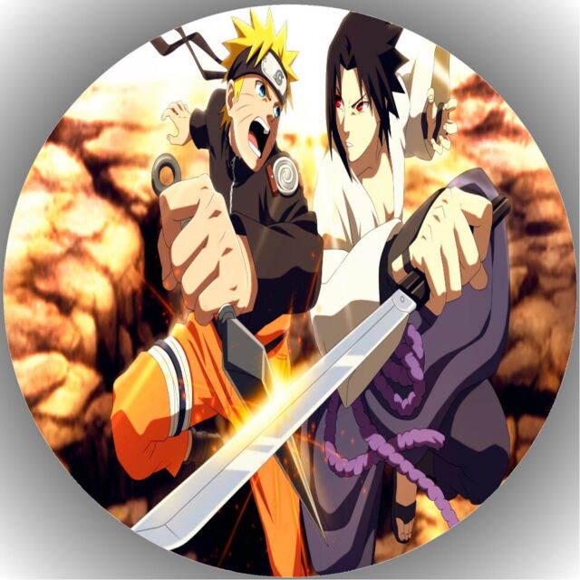 Tortenaufleger Geburtstag Tortenbild Fondant Oblate Naruto Sasuke L70 Tortenaufleger Geburtstag Tortenbild Fondant Oblate Naruto Sasuke L70