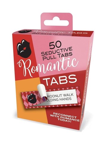 Romantic Tabs Couples Game 50 Seductive Pull Tabs Adults - Picture 2 of 5
