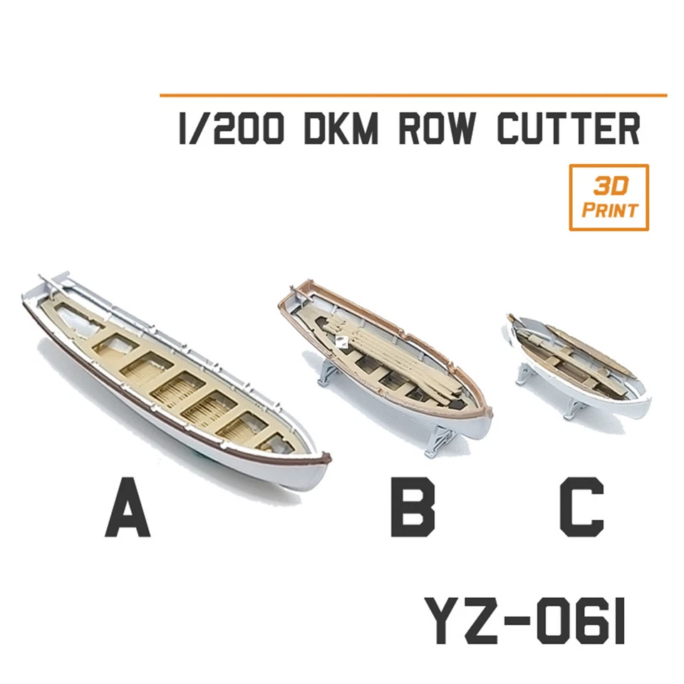 Kit Modelo Barco 3D Transporte Bismarck Marina Alemana Alta Precisión 1:200 UG6c Foto 3 de 4