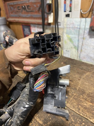 1994 DODGE RAM 2500 3500 CUMMINS DASH WIRING HARNESS AUTO PN 56017030 - Picture 6 of 13