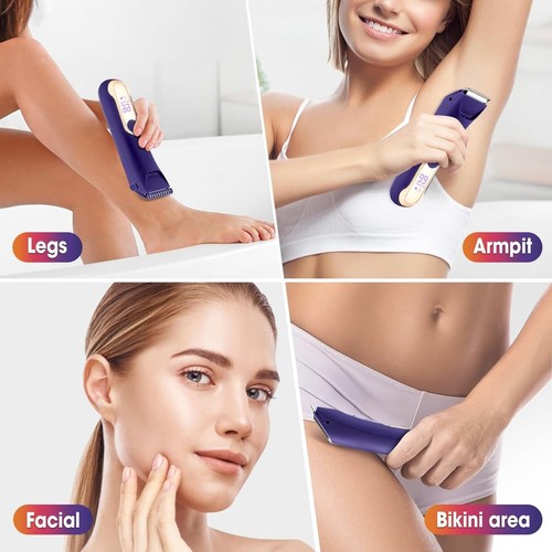 Bikini Trimmer for Women,Wet/Dry Personal Pubic Hair Trimmer Womens Electric ... - Picture 6 of 7
