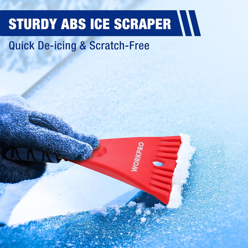 27" Snow Brush and Ice Scraper for Car Windshield, Car Snow Brush and Ice Scrape - Picture 4 of 12