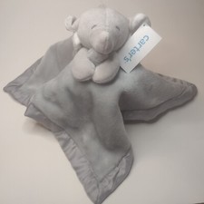 Carters Gray Elephant Plush Lovey Baby Security Blanket New Hang Tags 2020