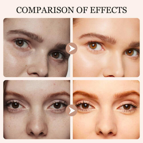 Undereye Brightening Concealer Colored Clay CC Under Eye Corrector with Brush - Picture 5 of 17