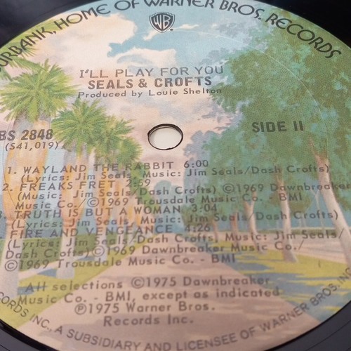 Seals And Crofts I'll Play For You LP Vinyl Record 1975 Soft Rock Album - Picture 12 of 12