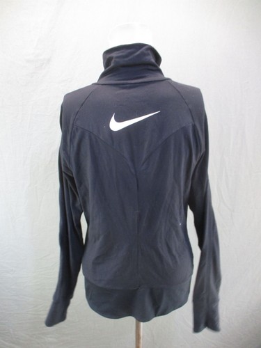 NIKE FIT DRY Size L(12-14) Teen Full Zip Stand Collar Pocket Athletic Jacket 359 - Picture 5 of 11