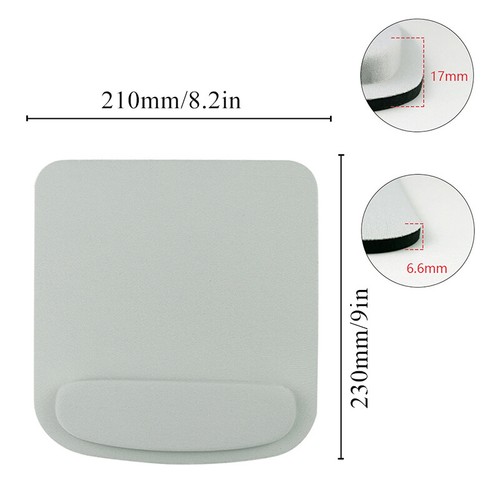 Handgelenkauflage Mauspad Ergonomische Unterstützung Bequemes Rutschfestes v - Photo 11/30