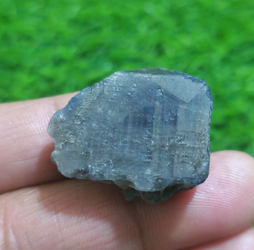 Unique Size 30x26x11 MM Excellent Sapphire Raw Loose Gemstone Jewelry For Making - Picture 4 of 8
