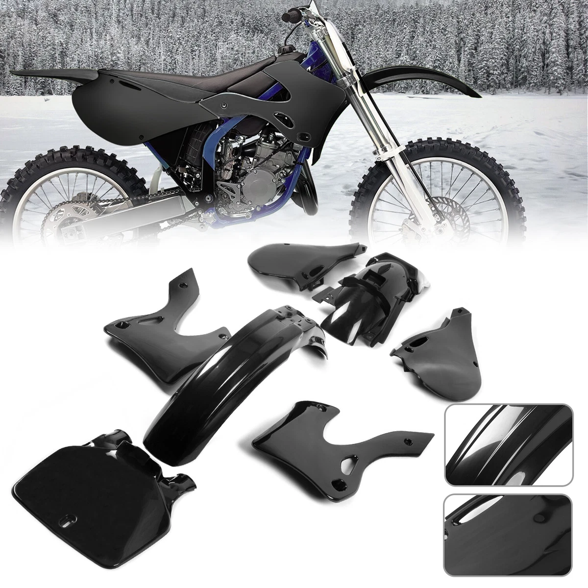 Motorcycle & Scooter Fairings, Plastics & Body Kits for Kawasaki 