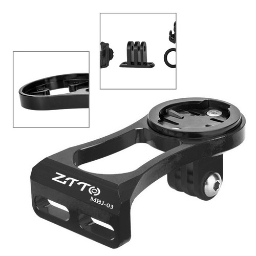 ZTTO Alloy Bike Stem Extension Computer Mount Holder For GARMIN Edge GPS GoPro - Picture 5 of 17