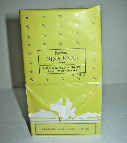 * Ricci L`AIR du TEMPS * ALTER Miniatur Flakon * Nina RICCI mit BOX * Vintage * - Bild 5 von 5