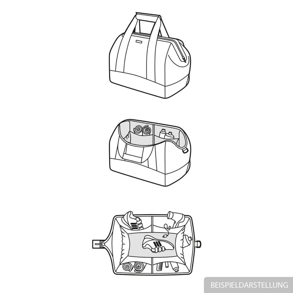 reisenthel allrounder L Reisetasche Sporttasche Weekender Hebammenkoffer Citybag - Bild 4 von 4