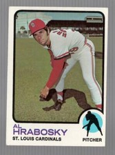 1973 Topps Al Hrabosky St. Louis Cardinals #153 Excellent