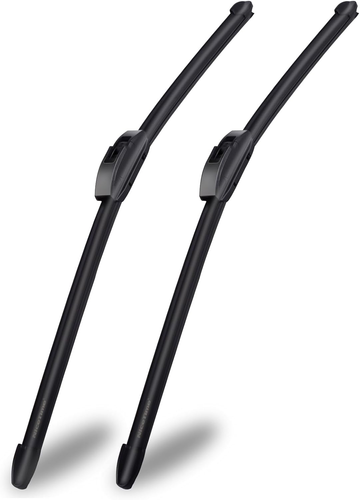 OEM Quality 26" + 16" Universal J/U Hook Front Windshield Wiper Blades, Quiet - Picture 8 of 12