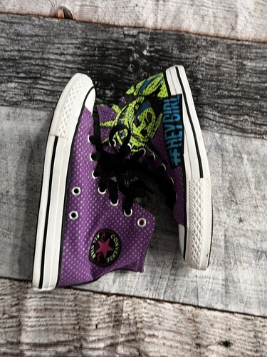 Converse All Star “HEYGIRLStatue of Liberty High-Top Sneakers Size 2 - Picture 6 of 11