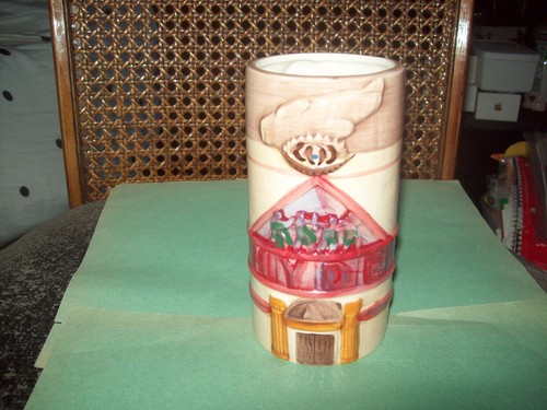 VINTAGE DR.JEKYLL AND MR.HYDE TIKI CERAMIC MUG / VASE - Picture 2 of 6