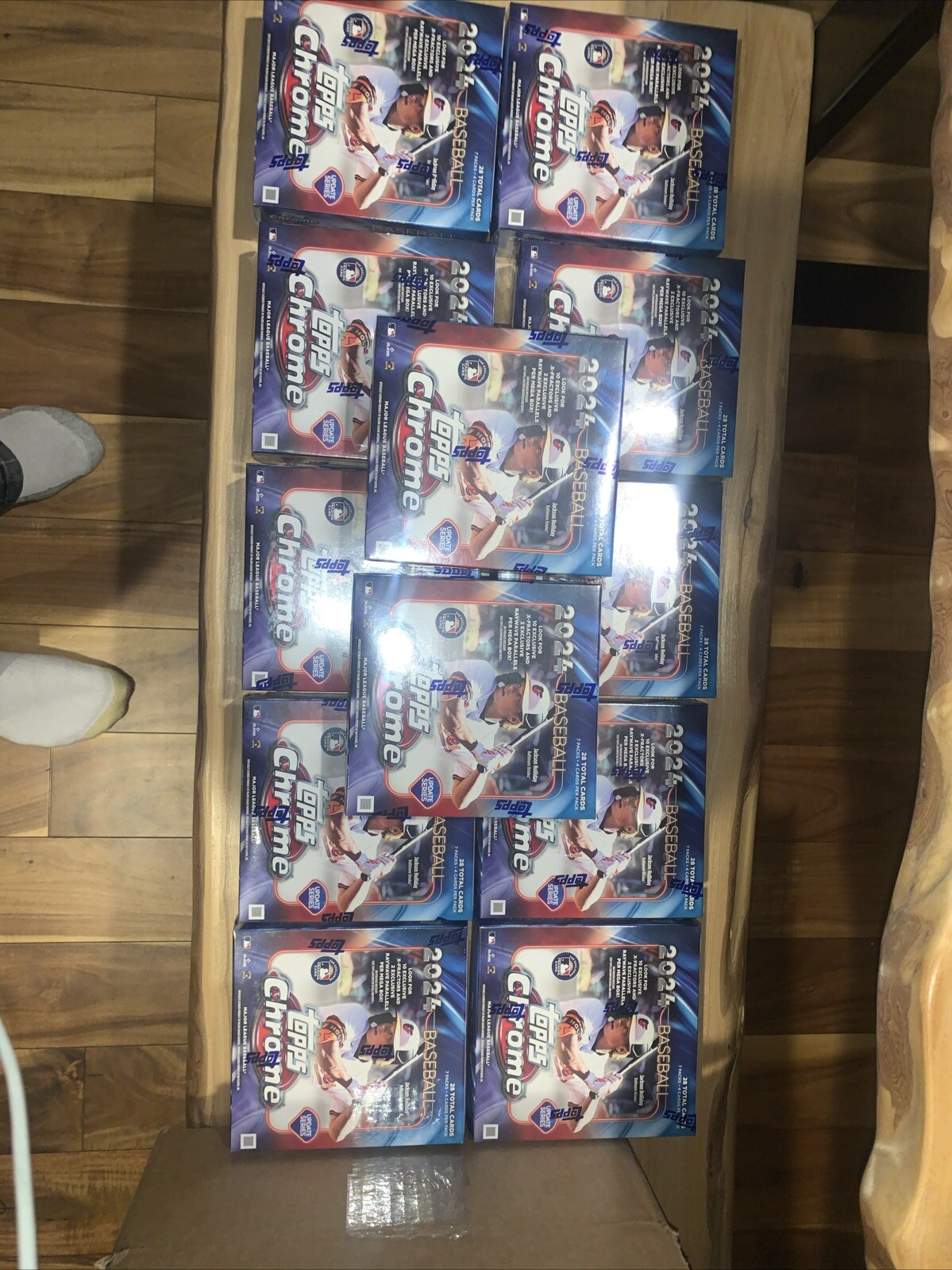 2024 Topps Chrome Update Baseball Mega Box Lot of 1 Box Skenes Debut