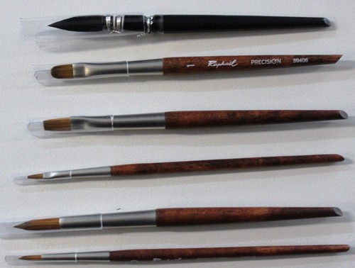 Pennelli singoli e set per pittura ad acquerello fine - Foto 18 di 19