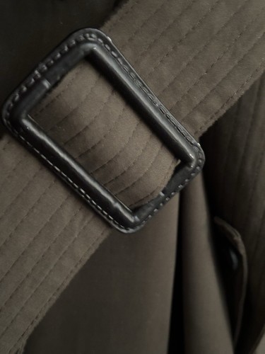 Polo University Club Herren 44R olivfarbener Trenchcoat Ralph Lauren Reißverschlussfutter gebraucht, in einwandfreiem Zustand - Bild 16 von 21