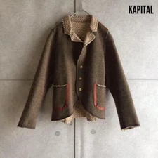 Kapital Capital Wool blend Jacket X90 Japan Original Men Size0 JP-XS