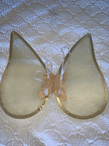 lot of 2 angel wings silver gold costume dress up play one size - Picture 6 of 7
