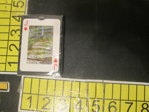 Monet Playing Cards - 54 Masterpieces by Piatnik #1489 - Picture 3 of 6
