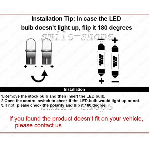 14X White Interior LED Light kit for BMW 8 series E31 Coupe 840ci 850ci 850csi - Bild 10 von 10