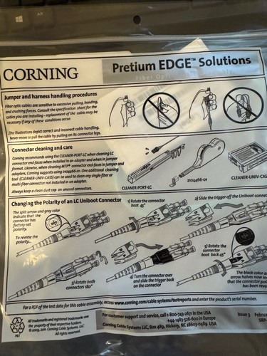Corning 797902TD120002M OM3 DFX250 R LCDUPU/LCDUPU 2M - Afbeelding 2 van 2