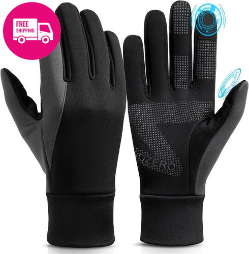 OZERO Winter Gloves Men Women Touchscreen Thermal Windproof Anti-Slip S-XL - Picture 10 of 12