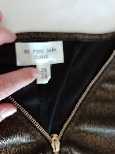 Damen Top Be For Dawn Größe 26_28 Lockere Passform Gold 16662 - Bild 8 von 11