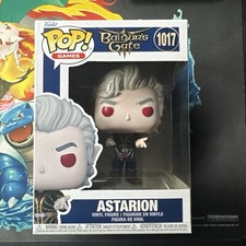 FUNKO POP ASTARION BALDUR'S GATE w/ KNIFE #1017 W/ PROTECTOR