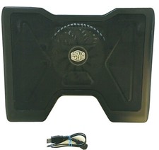 Cooler Master Notebook Cooling Stand Fan LED USB Hub Angled