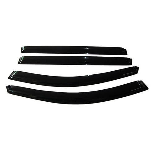 Window Visors Rain Guard Shades Fit For 2004-09 Toyota Sienna Acrylic Black - Picture 5 of 7