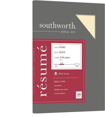Southworth Coated Heavyweight 36 lb Inkjet Copy Paper Bright
