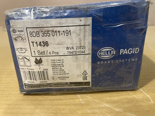 Hella-PAGID 355011191 Mazda/Ford/Volvo Front Disc Brake Pads Set FREE SHIPPING! - Picture 8 of 10