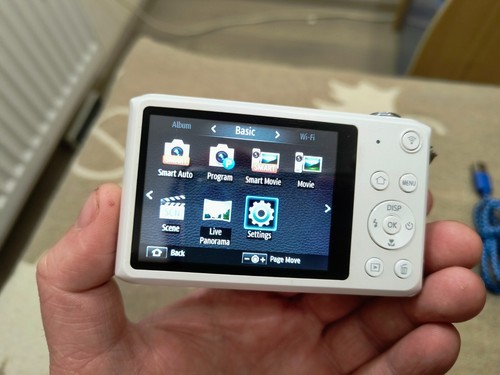 Samsung DualView DV150 16.1MP Digital Camera - White Fully Working Great Shape - Picture 13 of 20