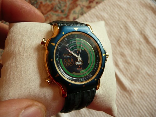 Vintage Rare Seiko Watch Timer USA Olympic Games From May 1991 - Picture 3 of 19