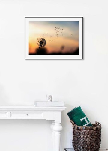 Blumendruck Möbel Schlafzimmer Wand Druck Poster Blumen Natur Kunst - Bild 2 von 17