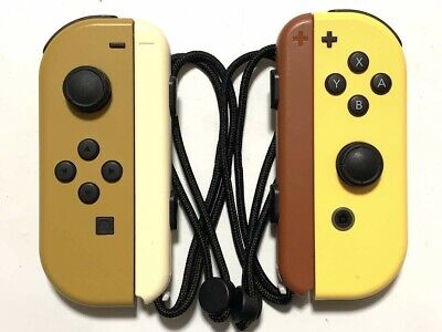 Authentic Nintendo Switch Pokemon Limited Pikachu Eevee Color Joy Con USED
