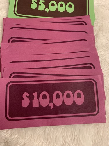 VTG The Magnificent Race Parker Brothers Board Game Replacement Part Play Money - Picture 2 of 12