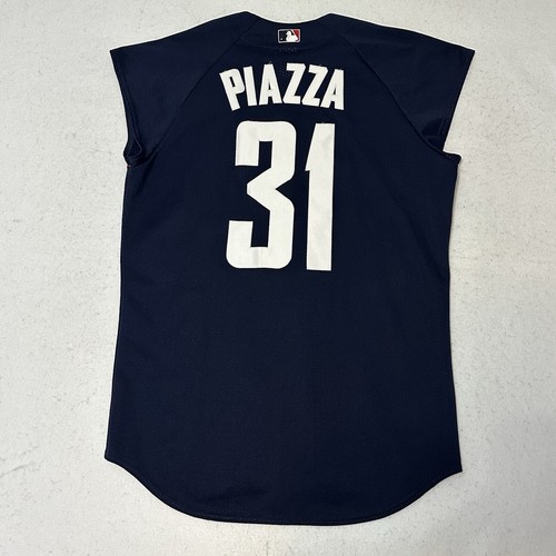 MLB Authentic Mike Piazza 2000 All Star Jersey 00s New York Mets Atlanta Mens XL - Picture 2 of 9